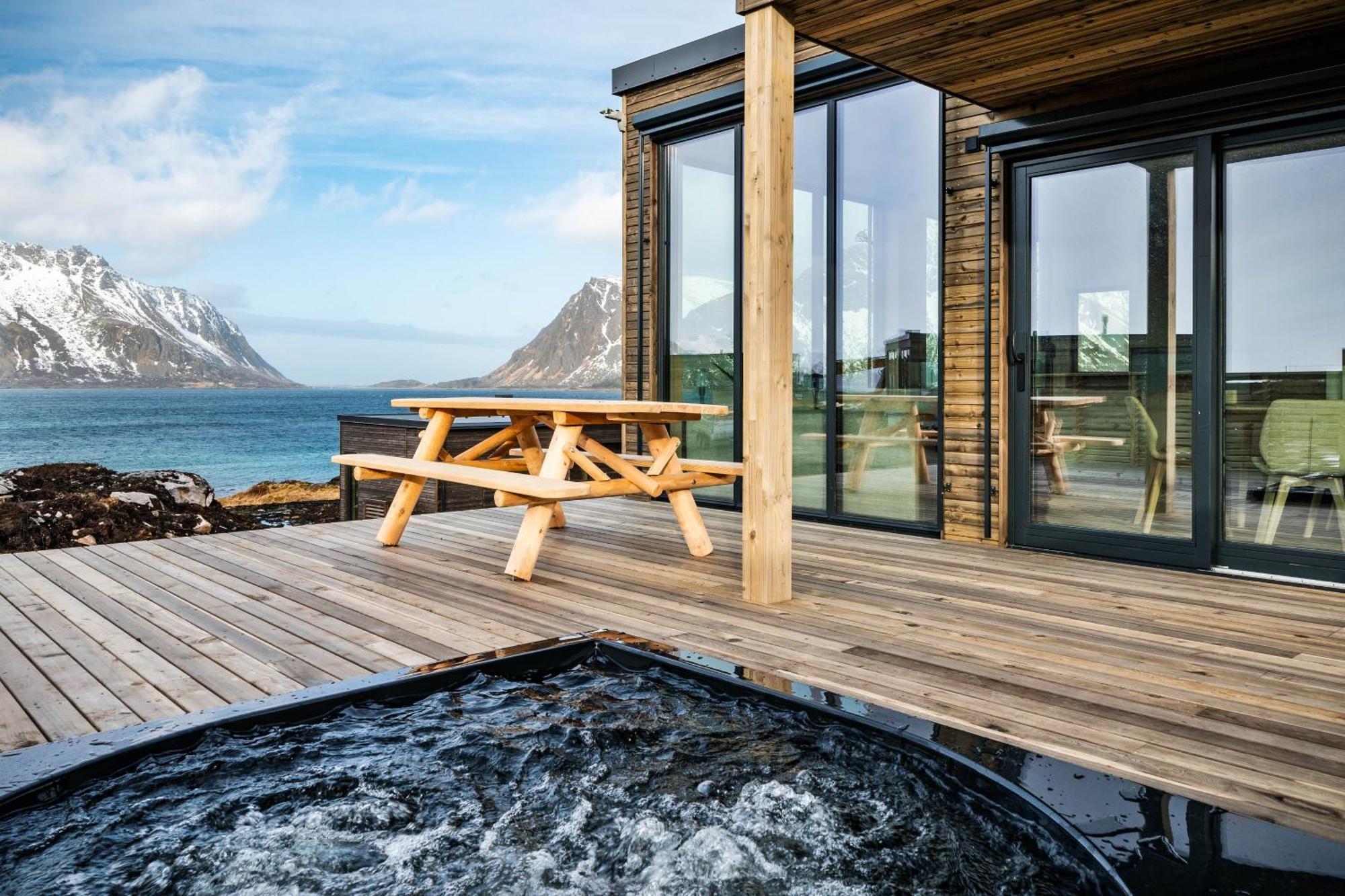 Nydelig Hytte I Unike Lofoten I Naerheten Av Henningsvaer! Lyngværet Екстериор снимка