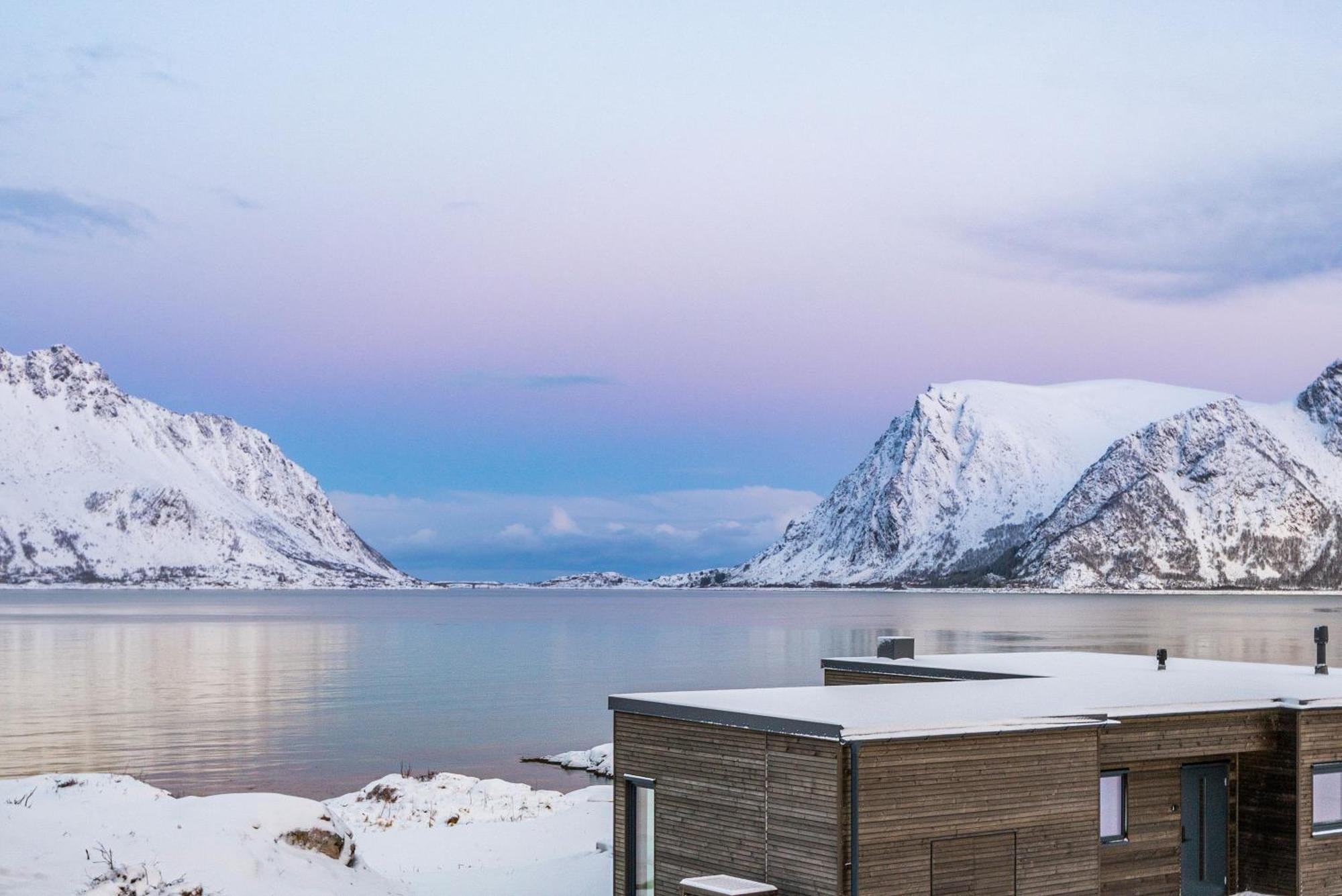 Nydelig Hytte I Unike Lofoten I Naerheten Av Henningsvaer! Lyngværet Екстериор снимка