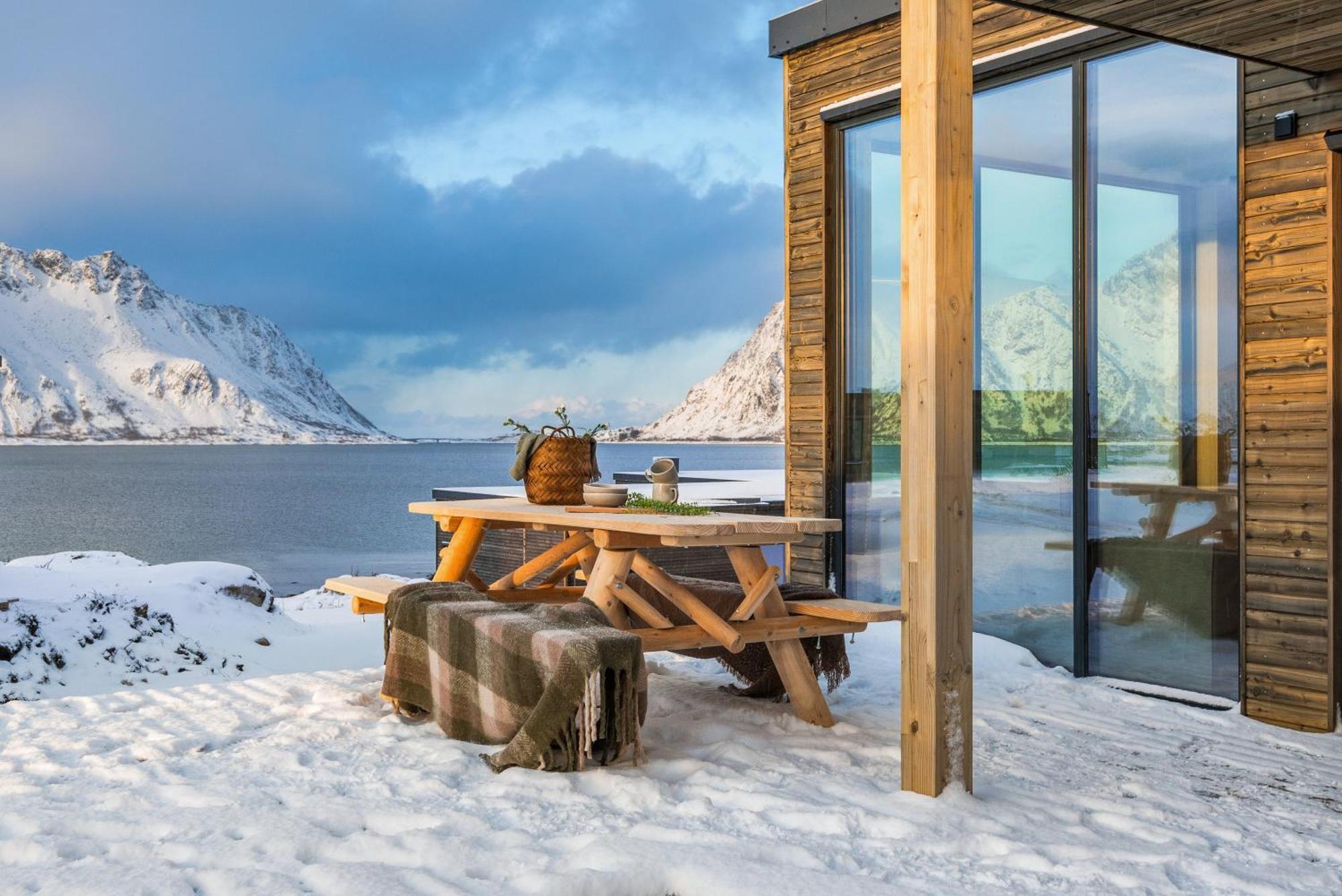 Nydelig Hytte I Unike Lofoten I Naerheten Av Henningsvaer! Lyngværet Екстериор снимка